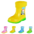 thumbnail image 7 of Otqutp Children Shoes Girls Single Shoes Bowknot First Shoes Buckle Strap Toddler Soft Bottom Breathable Princess Shoes 0-13 Years(Yellow,8-9 Years), 7 of 7