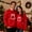 #02Red, variant on Matching Christmas Sweatshirts Unisex Merry Christmas Couples Outfits Long Sleeve Shirts Crewneck Pullover Winter Fleece Sweaters Xmas Funny Holiday Sweatshirt Gifts