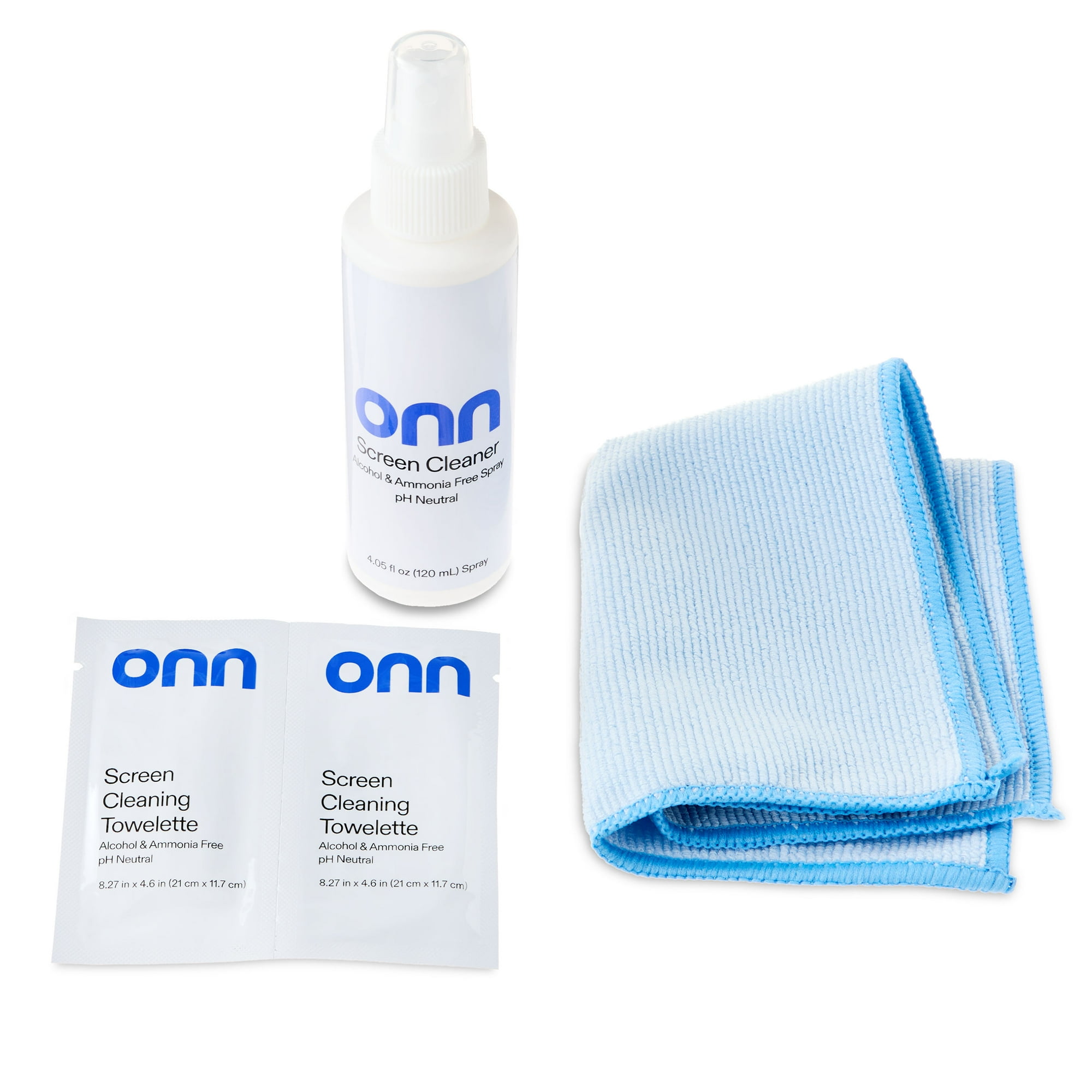 onn Screen Cleaning Kit, 18 Pieces