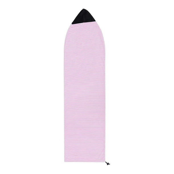 Funda protectora para tabla de surf con cordón ajustable. 200cmx50cm rosa