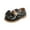 Black, variant on AJTQTH Girls Toddler Kids School Unform Mary Jane Shoes Faux Leather Shoes Cute Bowknot Ruffled Double Buckles Shoes Thick Soled Slip On Flat Shoes for Summer Casual Beige 5-6 Years