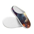 thumbnail image 3 of Lsque Rainbow Sunset Cloud White Horse Pattern Womens Comfort Cotton on Scuff With Memory Foam and Anti-skid Sole Slipper-37/38, 3 of 7