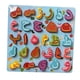 thumbnail image 3 of Tablero de madera Montessori para rompecabezas con letras, resistente y ligero. Letras árabes, 3 of 9