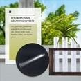 thumbnail image 4 of Plant Terrarium with Wooden Stand, Desktop/Wall Hanging Live Plant Propagation Station Glass Tubes Hydroponic, 4 of 4