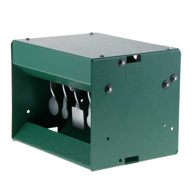 Metal Pellet Trap Catcher with 5 Plate Auto Reset Target for Hunting