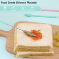 thumbnail image 2 of Mini Espátula Telescópica De Silicona Y Cuchara Pala, Juego De Espátula De Silicona Para Cocinar En El Hogar Resistente Al Calor, Tamaño De Mango Ajustable, Para Tarros, Botellas De Cocina, Cosméticos, 2 of 5