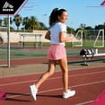thumbnail image 3 of RBX Girls Athletic Shorts Breathable Performance Double Mesh Gym Running Dolphin Shorts, 3 of 7