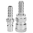 thumbnail image 1 of 20 piezas manguera neumática galvanizada de hierro acoplador rápido conector de compresor de aire accesorios para mangueras #2, 1 of 6