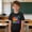 A836 Black, variant on Girls 2026 First Day Of School Rainbow Graphic T Shirts Back To School Tops Short Sleeve Crewneck Tees Casual Campus Pullover Blouses Youth Student Uniform Tunics