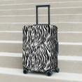 thumbnail image 5 of Uemuo Zebra Printed Washable Luggage Cover - Fashion Suitcase Protector Fits 18-32 Inch Luggage -X-Large, 5 of 9