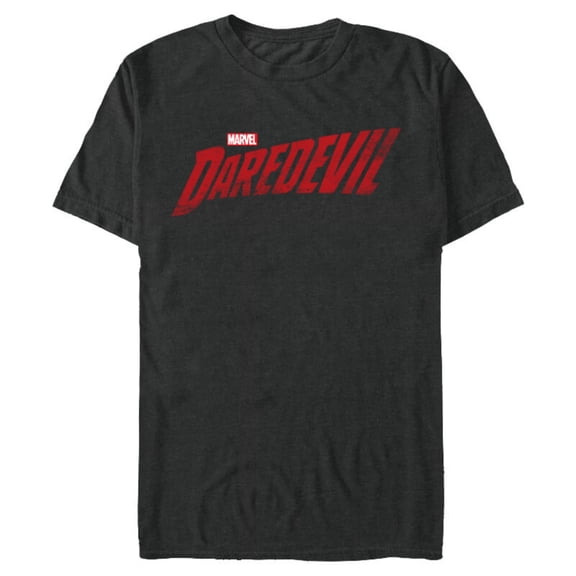 Marvel Daredevil Series Logo - Short Sleeve Blended T-Shirt for Adults - Customized-Dark Heather