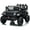 Black, variant on Funride 24 Volt Ride on Truck 2 Seater, 4WD Power Truck Wheels, Toy Gift with Remote, 800W Moter, Bluetooth Music, Spring Suspension, Pink