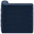 thumbnail image 5 of Meridian Furniture Quincy Navy Velvet Modular Corner Chair, 5 of 26