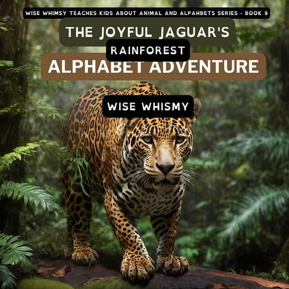 Wise Whimsy Teaches Kids about Animal an The Joyful Jaguar's Rainforest Alphabet Adventure, Book 9, (Paperback)