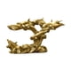 thumbnail image 3 of Estatuilla de delfín,Decoración de delfines para el hogar,Decoraciones de animales,Adorno de animales marinos de acuario para gabinete de encimera cobre dorado, 3 of 8