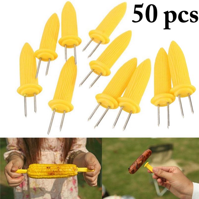 Barbecue Forks Portable Stainless Steel Grill Forks BBQ Forks with Handle