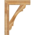 thumbnail image 3 of Ekena Millwork 6"W x 34"D x 46"H Olympic Block Rough Sawn Bracket, Western Red Cedar, 3 of 4