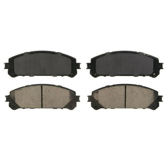 Front Brake Pad Set - Compatible with 2011 - 2020 Toyota Sienna 2012 2013 2014 2015 2016 2017 2018 2019