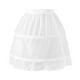 thumbnail image 4 of Crinolina corta para niñas Sunnimix 2 aros Enagua boda, 4 of 8