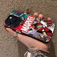 thumbnail image 1 of Marvel Luxury Smart Protective Case, Suitable For IPhone 15/14 Pro Max, Spider Pattern Phone Case, Full Body Protection, Shockproof And Drop-proof, Ultra-thin, Easter-Birthday-Valentine's Day Gift, 1 of 5