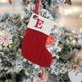 thumbnail image 4 of ELF Christmas Stockings Hanging Ornaments, Red Letters Knitted Stocking for Christmas, Home Decorations Party Supplies  Gifts, 4 of 8