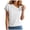 White, variant on Muslin Blouse Women's Summer Cotton Linen Blouse Elegant Plain Blouse Shirt Short Sleeve V Neck Long Blouse With Buttons Lightweight Linen T Shirt Button Down Tunic Tops Casual (Beige, XXXL)