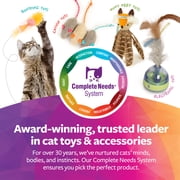 SmartyKat Crackle Chute Collapsible Tunnel Cat Toy with Crinkle Sound & Peek-A-Boo Window