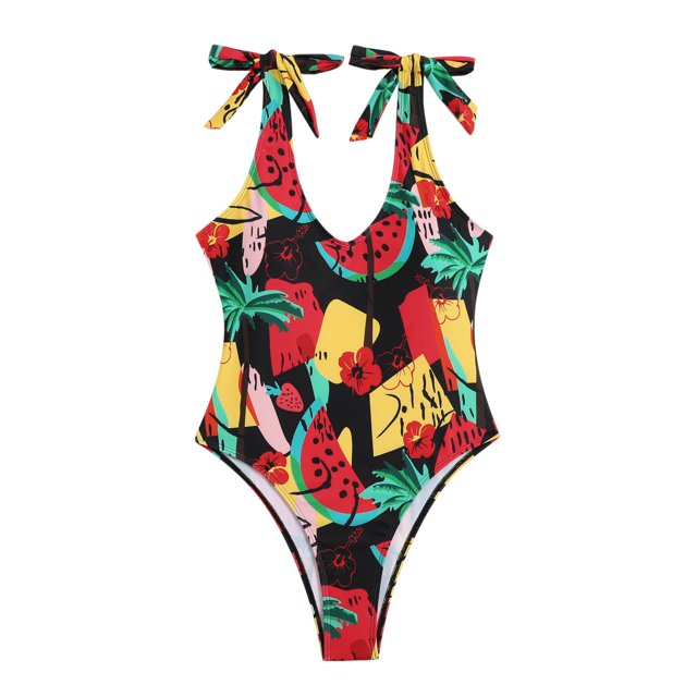 Gibobby Trajes de Baño Mujer Completos Traje de baño de mujer Frente sobre trajes de baño Trajes de baño huecos Monokinis(Negro,CH)