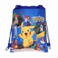 thumbnail image 4 of Pikachu non-woven fabric drawstring bag, birthday gift bag, drawstring bag, storage bag, schoolbag, 4 of 6