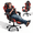 Red(Wide Seat), variant on MoNiBloom Ergonomic Gaming Chair with Footrest, Adjustable Headrest and Lumbar Support for Office and Gaming, High-Back Racing Style Computer Desk Chair, Pink (Wide Seat)