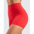 thumbnail image 4 of CRZ YOGA Butterluxe Biker Shorts 4'' High Waisted Yoga Workout Womens Running Shorts, 4 of 4