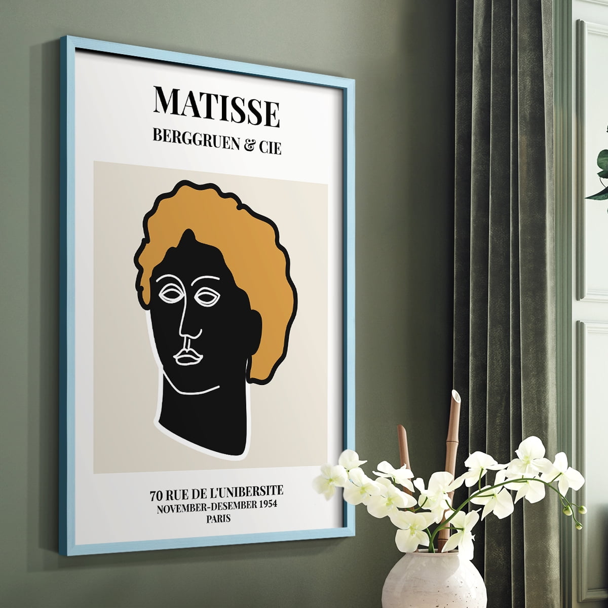 Matisse XLIV Framed Print - Solid Wood
