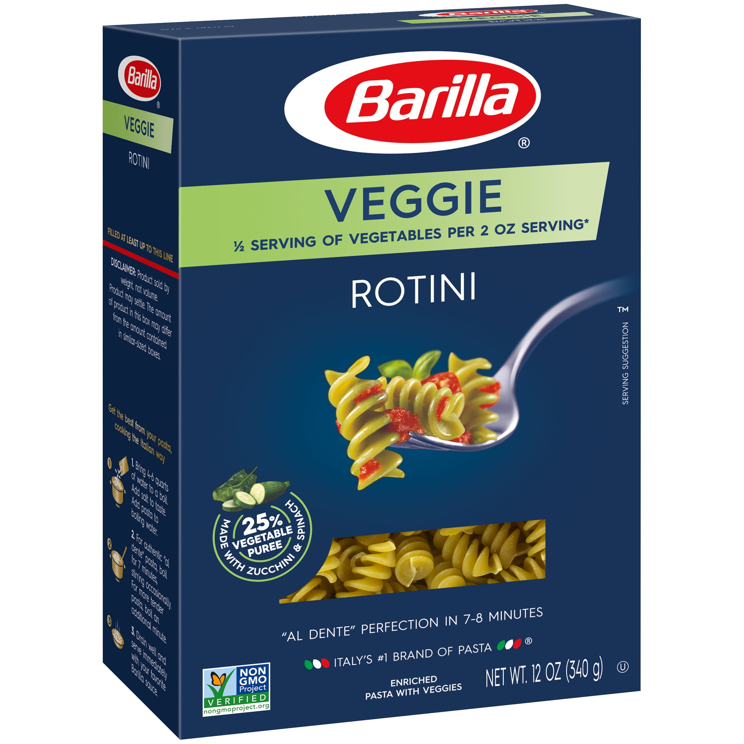 Barilla Veggie Pasta Nutrition Facts Nutrition Ftempo