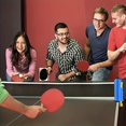 thumbnail image 4 of Vente Chaude Filet de Ping-Pong Rétractable Accessoires de Pratique Filet de Tennis de Table Outils Réglables Sports Extérieurs Maison Bleu, 4 of 5