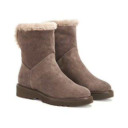 

Aquatalia Women s Kimberly Suede/Shearling Anthracite 8.5 M M US