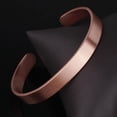 thumbnail image 3 of Pulseras magnéticas VitalBracelet 2 Pzas 15-17cm 8mm 5mm Cobre Color: Cobre., 3 of 5