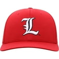 thumbnail image 2 of Men's Top of the World Red Louisville Cardinals Reflex Logo Flex Hat, 2 of 4