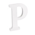 thumbnail image 4 of White Wood Letters 4 Inch, Wood Letters for DIY Party Projects (P), 4 of 5