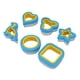 thumbnail image 4 of Cortador de sándwich molde cortador de pan de acero inoxidable 6 piezas dibujos animados reutilizables a prueba de óxido para queso para panqueques ANGGREK Otros, 4 of 8