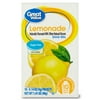 Great Value Sugar-Free Lemonade Drink Mix, 0.14 oz, 10 Count