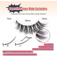 thumbnail image 2 of Pestañas postizas Siligli Natural Cat Eye 15 mm, 7 pares, 2 of 8