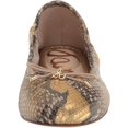 thumbnail image 4 of Sam Edelman Felicia Gold Slip On Rounded Closed Toe Flexible Ballet Flat (Gold, 7), 4 of 5