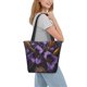 thumbnail image 2 of Disketp Ornate Purple Floral Vase Bolsa de Hombro Casual para Mujer, Bolso Cruzado para Compras, Viajes y Uso Diario, 2 of 6