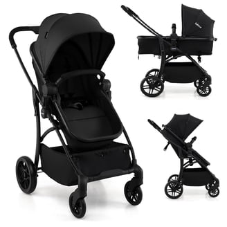 stokke stroller v3 YOYO3 Travel from 6 Months, Easy Fold, Black/Black from birth to toddler Suncross Bikes Raleigh Bicycle Color:Vroom Vroom seats for bicycle