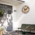 thumbnail image 6 of Wall Clocks Battery Operated, Mid Century Atomic Black Cat Silent Non Ticking Decorative Indoor Outdoor Wall Clocks for Living Room Kitchen Bedroom Bathroom 12", 6 of 6