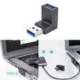thumbnail image 2 of Up Adaptador USB 3.0 Ángulo vertical arriba y abajo de 90 grados Horizontal izquierda y derecha, 2 of 5