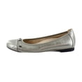thumbnail image 2 of Vionic Amorie Women's Flats Pewter Met Leather Size 6.5 N, 2 of 8