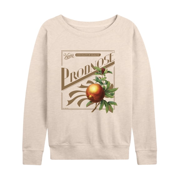 Warner Bros. - Lightweight French Terry Wide Neck Long Sleeve Graphic Shirt