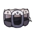 thumbnail image 1 of Portable Folding Pet Tent  Birthing Room Dog House Kennel Houses and Rooms Cats High Quality Durable Pet Playpen Cat ShopWise Round, 1 of 15