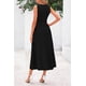 thumbnail image 2 of Vestido PRETTYGARDEN Primavera Verano Sin Mangas Negro XL, 2 of 8